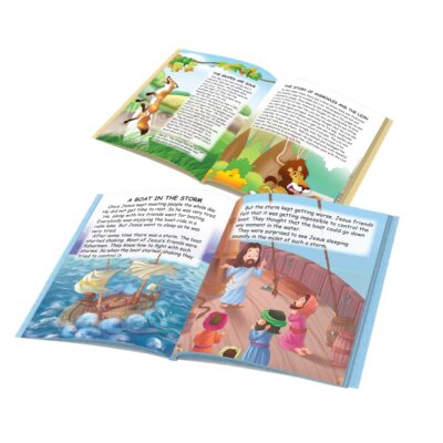 Famous Story Books for Kids|English Short Stories with Colourful Pictures|Bedtime Stories - Aesop's Tales and Bible-10662