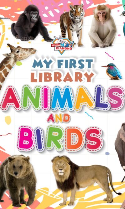 My First Library Animals and Birds : Picture Book for Kids-0