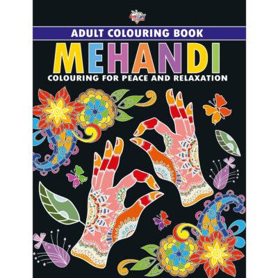 Mehandi : Colouring Book for Adults (Colouring for Peace and Relaxation)-0