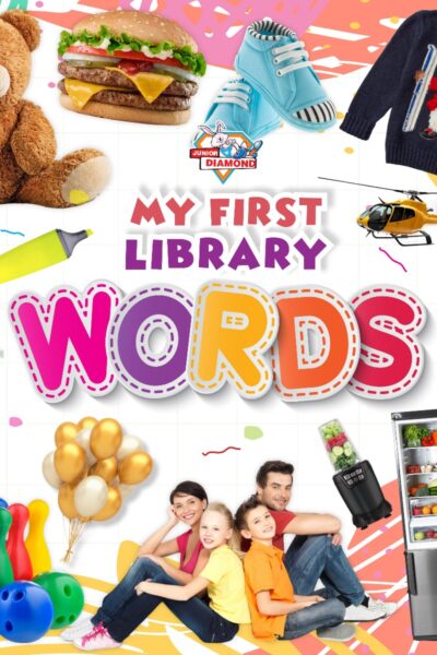 My First Library Words : Early Learning Picture Book for Kids-0