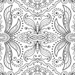 Patterns : Colouring Book for Adults (Colouring for Peace and Relaxation)-11149