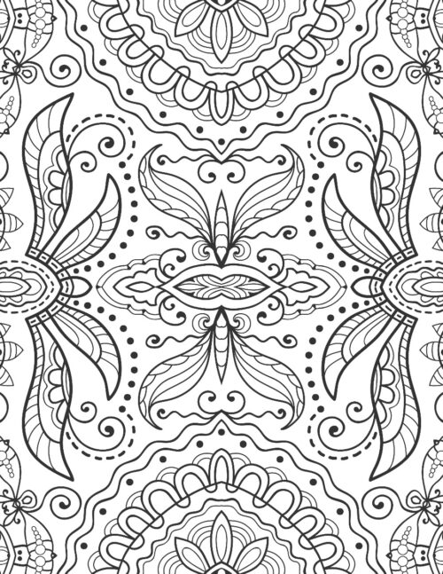 Patterns : Colouring Book For Adults (Colouring For Peace And Relaxation)-11149