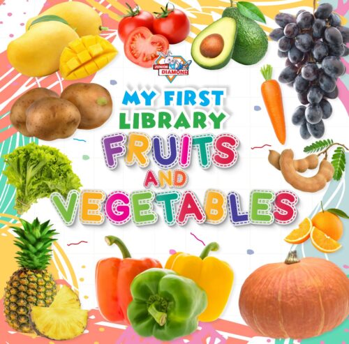 My First Learning Library Books : Fruits And Vegetables|Words|All In One Learning Book (Early Learning Books For Kids|Children Growth And Development Books)-11773