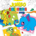 Jumbo Colouring Book for Kids : Green|Yellow (Best Gift to Children for Painting and Colouring)-11786