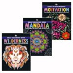 Colouring Book for Adults : Mandala|Motivation|Wilderness (Adult Colouring Books for Peace & Relaxation)-0