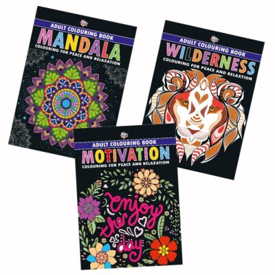 Colouring Book for Adults : Mandala|Motivation|Wilderness (Adult Colouring Books for Peace & Relaxation)-12213