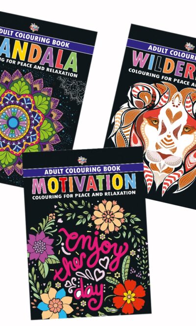 Colouring Book for Adults : Mandala|Motivation|Wilderness (Adult Colouring Books for Peace & Relaxation)-12213