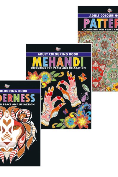 Colouring Book for Adults : Mehandi|Wilderness|Patterns (Adult Colouring Books for Peace & Relaxation)-0