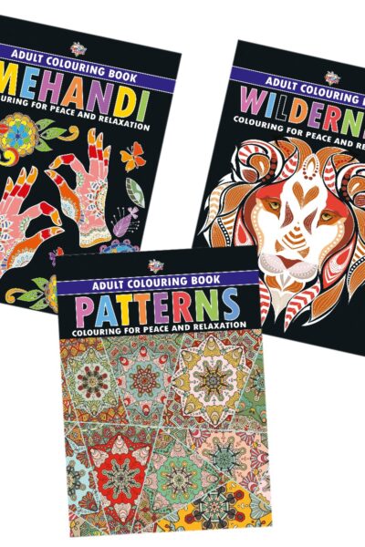 Colouring Book for Adults : Mehandi|Wilderness|Patterns (Adult Colouring Books for Peace & Relaxation)-12209