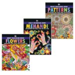 Colouring Book for Adults : Flowers|Mehandi|Patterns (Adult Colouring Books for Peace & Relaxation)-0