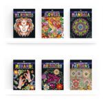 Colouring Book for Adults : Mandala|Flowers|Motivation|Mehandi|Wilderness|Patterns (Adult Colouring Books for Peace & Relaxation)-12215