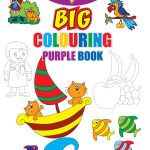 Big Colouring Purple Book for 5 to 9 years old | Kids Fun Activity and Colouring Book for Children-0