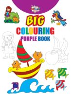 Big Colouring Purple Book for 5 to 9 years old | Kids Fun Activity and Colouring Book for Children-0