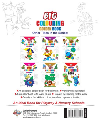 Big Colouring Golden Book for 5 to 9 Years Old Kids| Fun Activity and Colouring Book for Children-11646