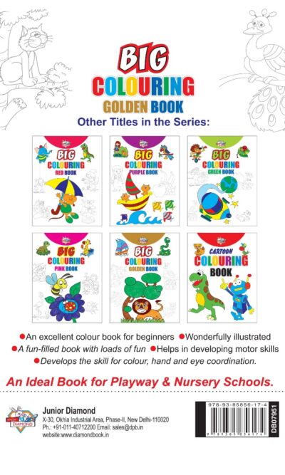 Big Colouring Golden Book for 5 to 9 Years Old Kids| Fun Activity and Colouring Book for Children-11646