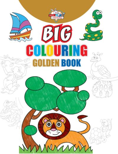 Big Colouring Golden Book for 5 to 9 Years Old Kids| Fun Activity and Colouring Book for Children-0