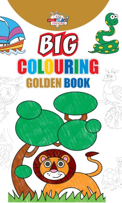 Big Colouring Golden Book for 5 to 9 Years Old Kids| Fun Activity and Colouring Book for Children-0