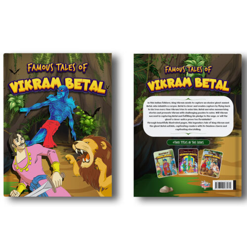 Famous Tales Of Vikram-Betal : Story Book For Kids|Classic Tales From India-12358