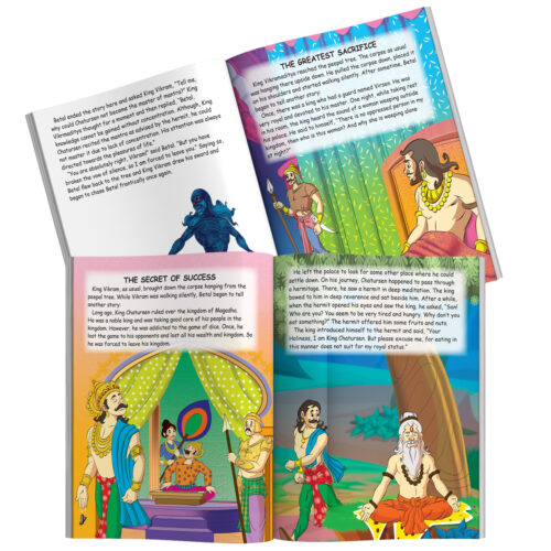 Famous Tales Of Vikram-Betal : Story Book For Kids|Classic Tales From India-12360