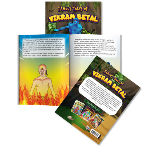 Famous Tales Of Vikram-Betal : Story Book For Kids|Classic Tales From India-12362