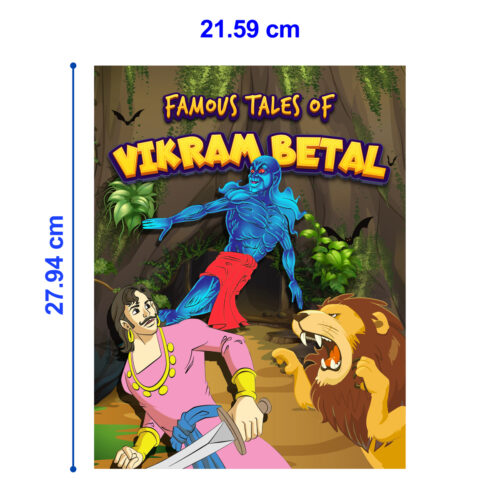 Famous Tales Of Vikram-Betal : Story Book For Kids|Classic Tales From India-12363