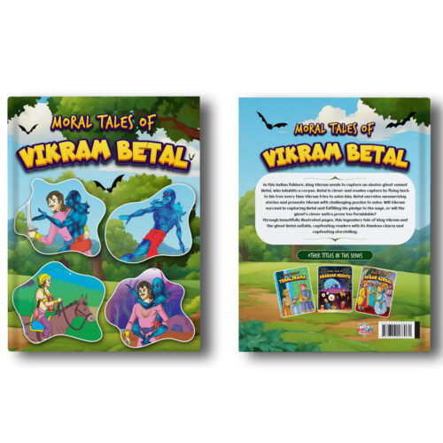 Moral Tales Of Vikram-Betal : Story Book For Kids|Illustrated Stories For Children With Colourful Pictures-12350