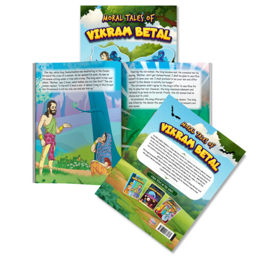 Moral Tales Of Vikram-Betal : Story Book For Kids|Illustrated Stories For Children With Colourful Pictures-12354