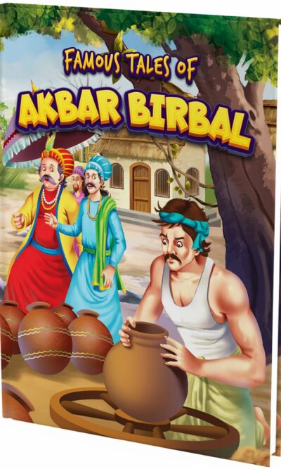 Famous Tales of Akbar Birbal : Story Book for Kids|English Short Stories with Colourful Pictures-12325