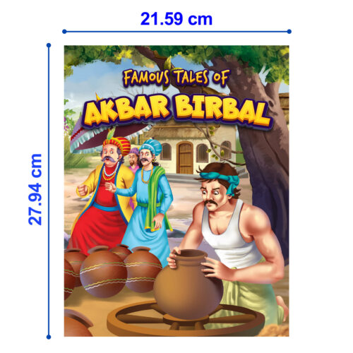 Famous Tales Of Akbar Birbal : Story Book For Kids|English Short Stories With Colourful Pictures-12331