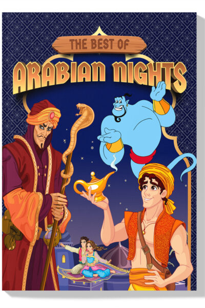 The Best of Arabian Nights : English Short Stories with Colourful Pictures|Story Book for Kids|Bedtime Children Story Book-0