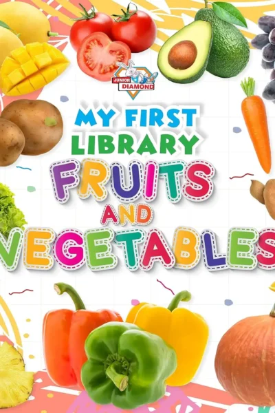 My First Library Fruits and Vegetables : Early Learning Book for Kids-0