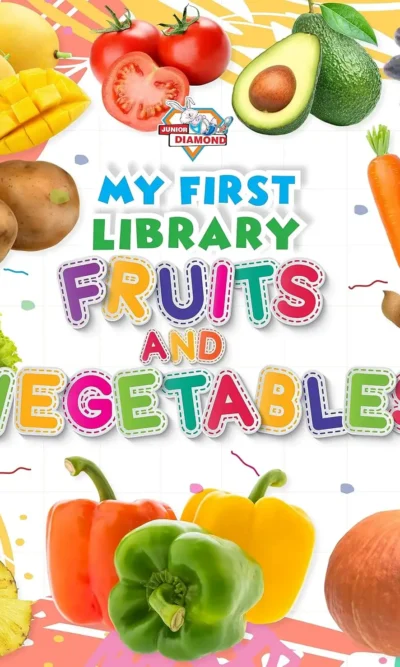 My First Library Fruits and Vegetables : Early Learning Book for Kids-0