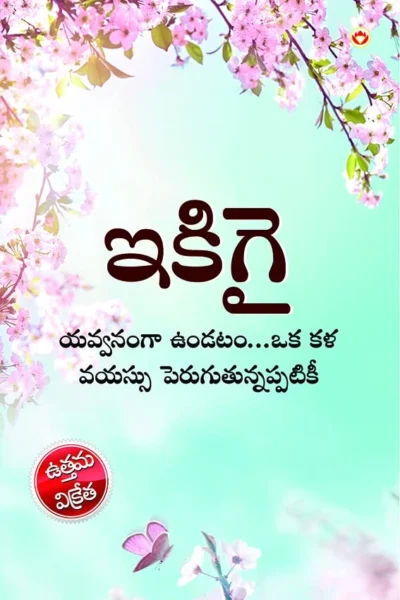 Ikigai : The Japanese Art of Living in Telugu (ఇకిగై : యవ్వనంగా ఉండటం...ఒక కళ వయస్సు పెరుగుతున్నప్పటికీ)-0