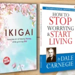 Best Motivational Books In English - Ikigai + How to Stop Worrying & Start Living-0