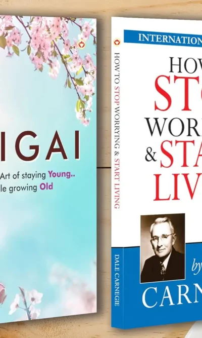 Best Motivational Books In English - Ikigai + How to Stop Worrying & Start Living