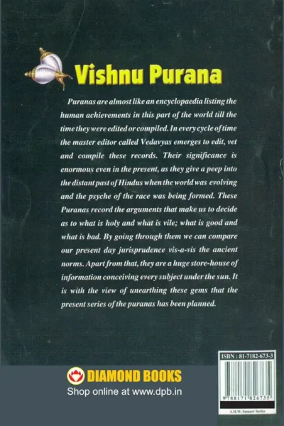 A sacred Hindu scripture narrating the life and divine acts of Lord Vishnu