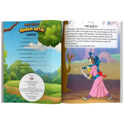 Moral Tales Of Vikram-Betal: Story Book For Kidsillustrated Stories For Children With Colourful Pictures - Image 5