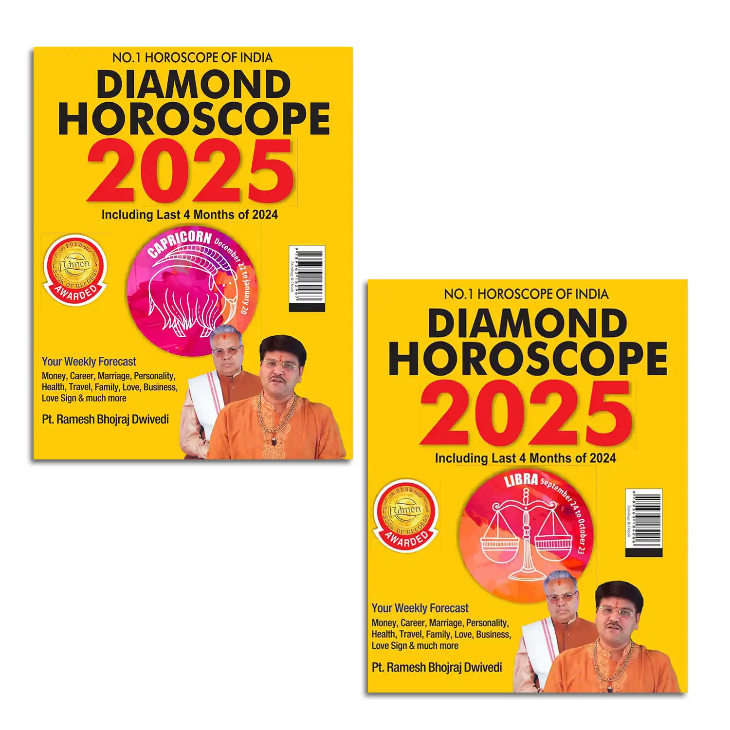 Diamond Horoscope 2025 : Capricorn + Libra |Sun Sign books |Zodiac Sign-1