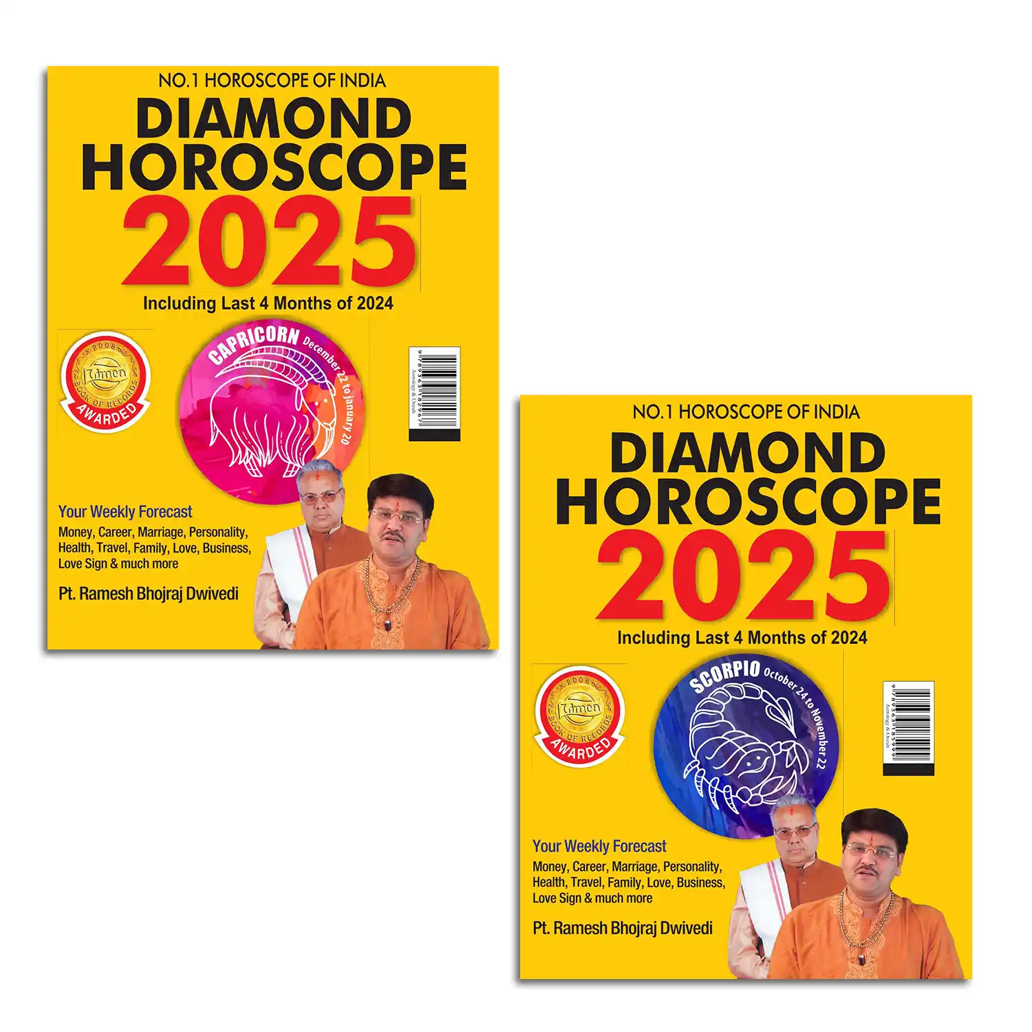 Diamond Horoscope 2025 : Capricorn + Scorpio |Sun Sign books |Zodiac Sign-1