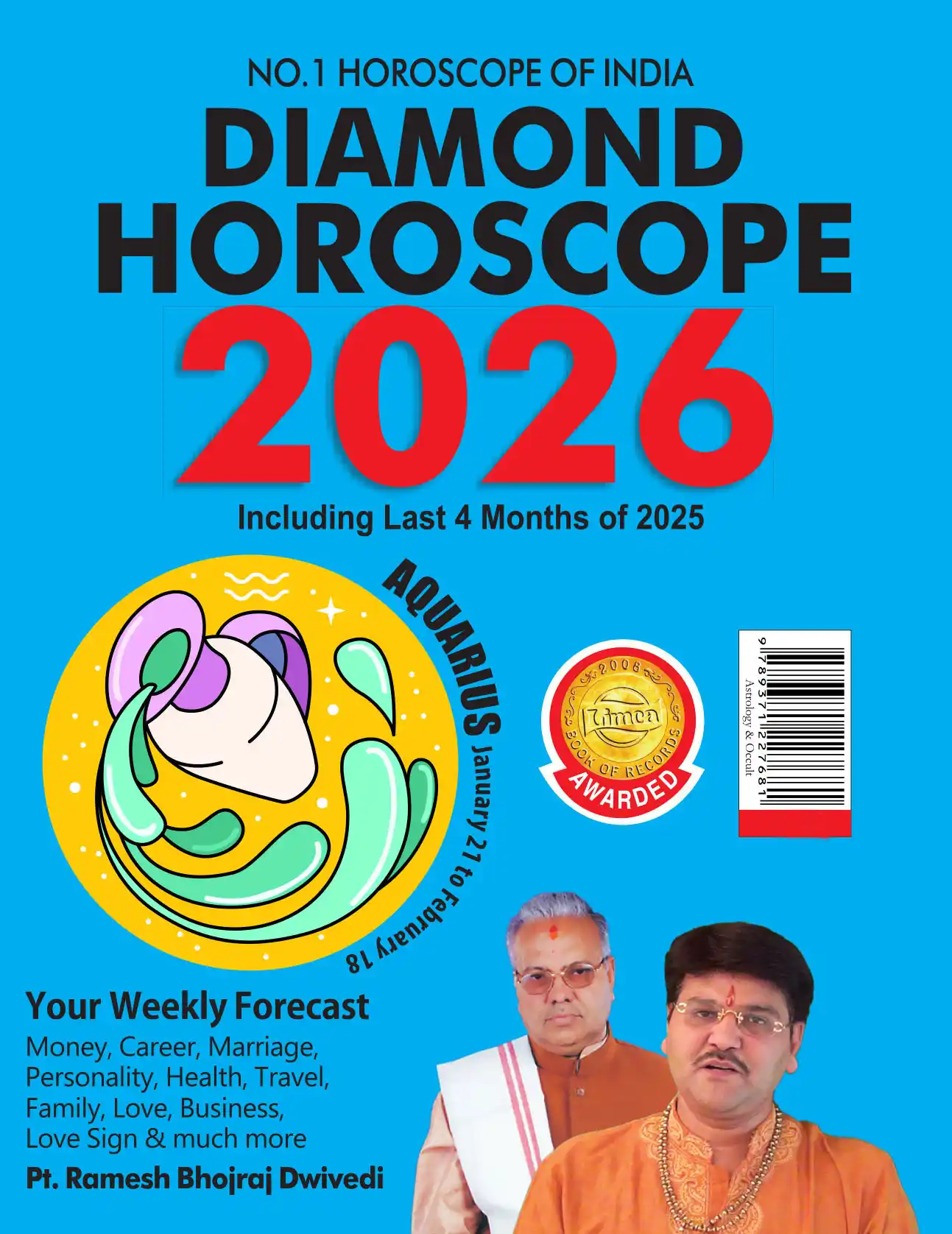 Horoscope 2026 : Sun Sign Book of Aquarius + Aries-0