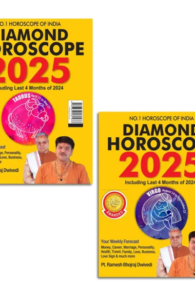 Diamond Horoscope 2025 : The Ultimate Zodiac Sun Sign Book for Taurus + Virgo-1