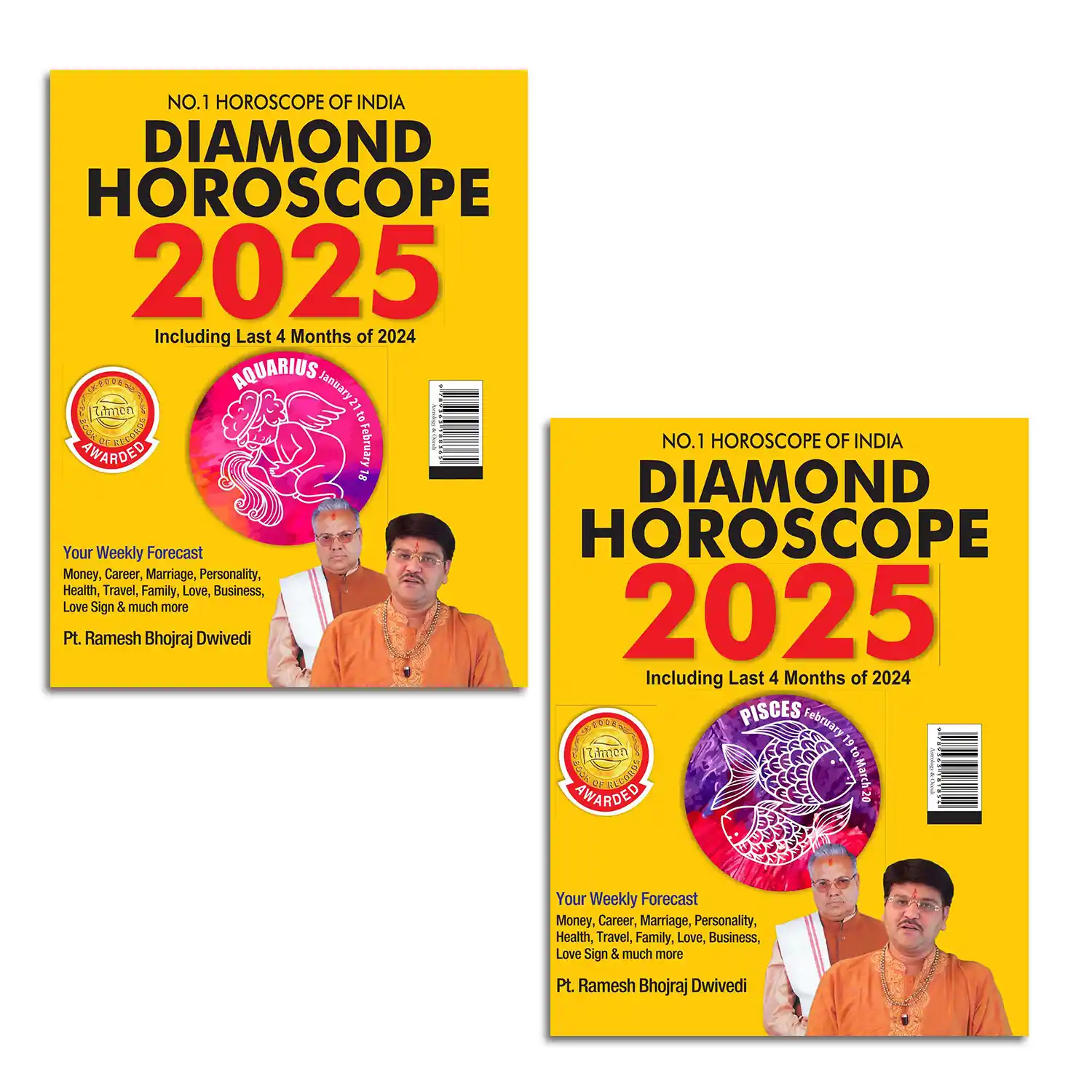 Diamond Horoscope 2025 : The Ultimate Zodiac Sun Sign Book for Aquarius + Pisces-1