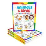 Animals And Birds Colouring Book - Fun Colouring Activity Book for Preschool Kids and Toddlers | Best Painting and Coloring Book-2