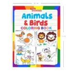 Animals And Birds Colouring Book - Fun Colouring Activity Book for Preschool Kids and Toddlers | Best Painting and Coloring Book-3