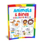 Animals And Birds Colouring Book - Fun Colouring Activity Book for Preschool Kids and Toddlers | Best Painting and Coloring Book-1