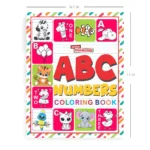 ABC And Numbers Colouring Book - Colourful and Fun Activities for Kids |Colouring Book for Early Learners-3