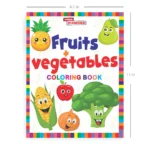 Fruits And Vegetables Colouring Book- Fun Learning Colouring Book for Kids | Colouring Book for Early Learners and Preschool-2