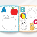 ABC And Numbers Colouring Book - Colourful and Fun Activities for Kids |Colouring Book for Early Learners-6