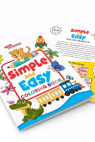 Simple and Easy Colouring Book: Fun, Creative, and Early Learning Activity for Kids-2