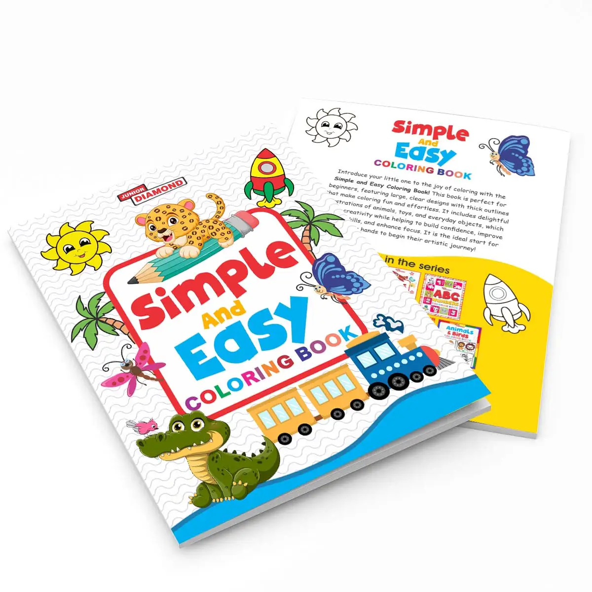 Simple and Easy Colouring Book: Fun, Creative, and Early Learning Activity for Kids-2